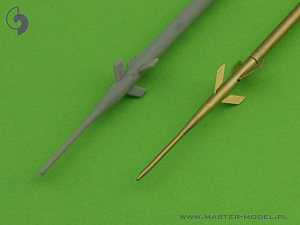 Дополнения из латуни 1/32 Трубка Пито МиГ-21СМ/МиГ-21М/МиГ-21МФ (Fishbed J) (для модели Trumpeter)