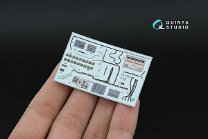 3D Декаль интерьера кабины БМ-30 Смерч (Meng)