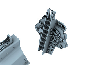 ЗD Декаль кабины для Су-30СМ (Звезда) (с 3D-печатными смоляными деталями)