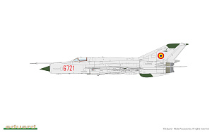 Сборная модель 1/72 МиГ-21МФ перехватчик (Profipack edition) (Eduard kits)