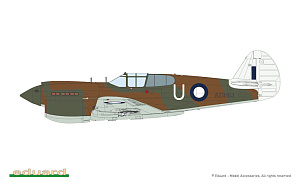 Сборная модель 1/48 PACIFIC STAR Curtiss P-40E Warhawk DUAL COMBO (Eduard kits)