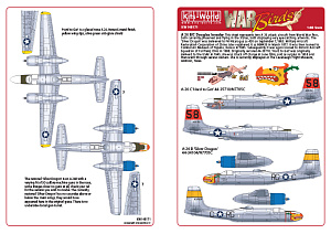 Декаль 1/48 Douglas A-26C  (Kits-World)