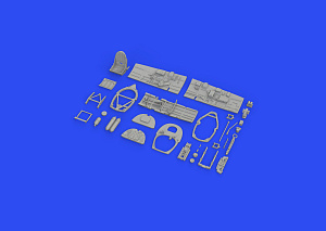 Дополнения из смолы 1/48 Кабина пилота Supermarine Spitfire Mk.V (для модели Eduard)