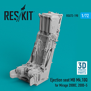 Дополнения из смолы 1/72 Ejection seat MB Mk.10Q for Dassault-Mirage 2000C, 2000-5 (ResKit)