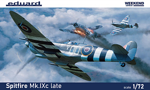 Сборная модель 1/72 Supermarine Spitfire Mk.IXc late Weekend edition (Eduard kits)