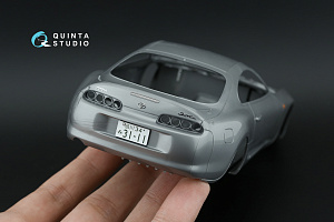 3D Декаль интерьера кабины Toyota Supra A80, JDM-версия (Tamiya) (с металлостикерами)