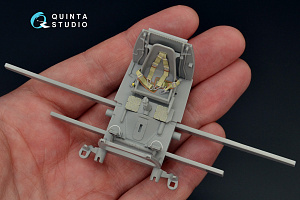 3D Декаль интерьера кабины Bf 109E-3 (для модели Cyber-hobby/Dragon)