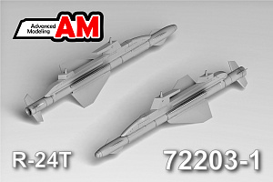 Дополнения из смолы 1/72 УР Р-24Т с пусковой АПУ-23М1 (Advanced Modeling)