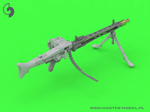 Дополнения из латуни 1/35 MG42 - German Machine Gun (7.92mm) - complete gun incl. brass, resin 