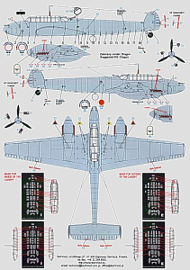 Декаль 1/32 Messerschmitt Bf-110C (3) (Techmod)