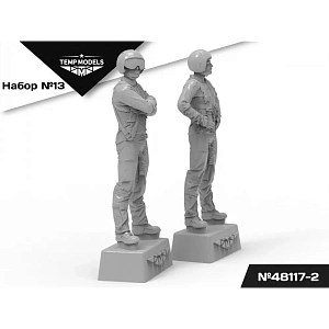 Дополнения из смолы 1/48 Пилоты ВКС РФ (СВО).ПСО НАБОР №13-2 (Temp Models)