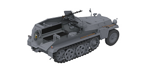 Сборная модель 1/16 Sd.Kfz.250/1 Ausf.A (Das Werk) (повреждённая упаковка)