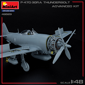 Сборная модель 1/48 P-47D-30RA Thunderbolt (ADVANCED KIT) (MiniArt)