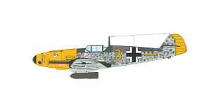 Сборная модель 1/72 Messerschmitt Bf-109F (Dual Combo) (Eduard kits)