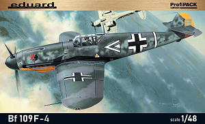 Сборная модель 1/48 Messerschmitt Bf-109F-4 ProfiPACK edition (Eduard kits)