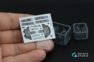 3D Декаль интерьера кабины L-39C (Trumpeter) (малая версия) (с 3D-печатными деталями)