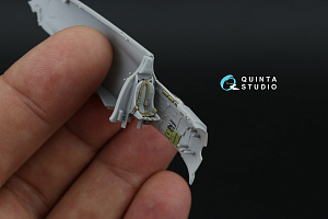 3D Декаль интерьера кабины Curtiss H-75 Hawk/P-36A (Arma Hobby)