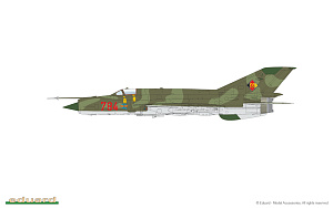 Сборная модель 1/72 МиГ-21МФ перехватчик (Profipack edition) (Eduard kits)