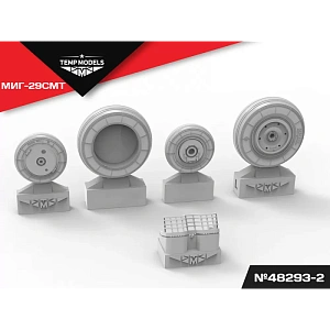Дополнения из смолы 1/48 Колеса шасси МиГ-29 СМТ 3D (Temp Models)