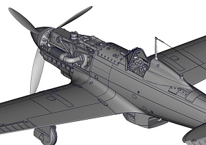 Сборная модель 1/32 Macchi C.202 Folgore (Italeri)