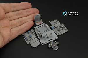 3D Декаль интерьера кабины Nakajima Ki-84 Hayate (Hasegawa)