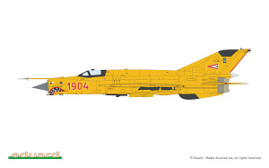 Сборная модель 1/72 МиГ-21бис (DUAL COMBO) (Limited edition kit) (Eduard kits)