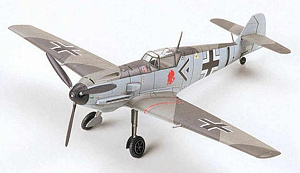 Сборная модель 1/72 Messerschmitt Bf 109 E-3 (Tamiya)