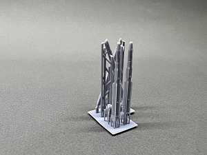 Дополнения из смолы 1/72 Ракета MICA IR + ПУ 2 шт. комплект (KepModels)