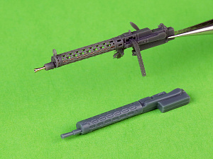 Дополнения из смолы 1/48 Spandau LMG 08/15 (2 pcs) (c длинной рукояткой)