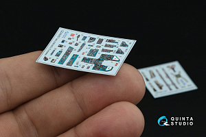 3D Декаль интерьера кабины МиГ-23МЛ/МиГ-23МЛД (Trumpeter)