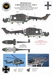 Декаль 1/72 Westland Lynx in Worldwide Service Part 1 (AGM)