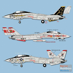 Декаль 1/32 Grumman F-14A Tomcat pt.2 (Zotz)