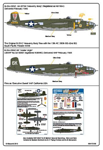 Декаль 1/72 Catch 22 Mitchells North-American B-25J-25NC (Kits-World)