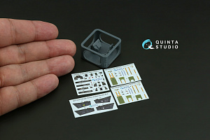 3D Декаль интерьера кабины Mirage 2000D (Dream Model) (с 3D-печатными деталями)