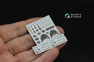 3D Декаль интерьера кабины Ju 87B/Ju 87R (Airfix)