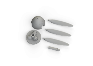 Дополнения из смолы 1/72 Воздушный винт Messerschmitt Bf-109F (ранний) (для модели Eduard) 