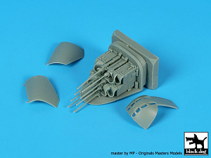 Дополнения из смолы 1/48 Носовые пулемёты Douglas B-26K (для модели ICM)