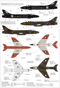 Декаль 1/48 Hawker Hunter F.6 (Xtradecal)