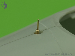 Дополнения из латуни 1/32 Heinkel He-162-2 Salamander - комплект вооружения и деталей (для Revell)
