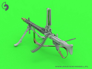 Дополнения из латуни 1/35 MG42 - German Machine Gun (7.92mm) - complete gun incl. brass, resin 