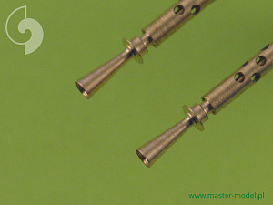 Дополнения из латуни 1/35 Browning M2 aircraft 12.7mm barrels w/ hiders