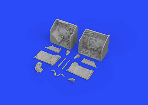 Дополнения из смолы 1/48 Основные ниши шасси для МиГ-23МЛ (для модели Eduard,Trumpeter)
