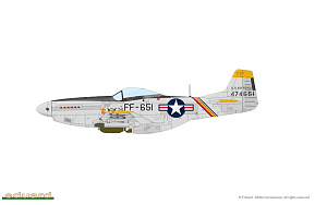 Сборная модель 1/48 North-American F-51D and RF-51D Mustang KOREA DUAL COMBO (Eduard kits)