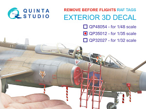 Предупреждающие вымпелы "Remove Before Flight" для RAF, 29 шт