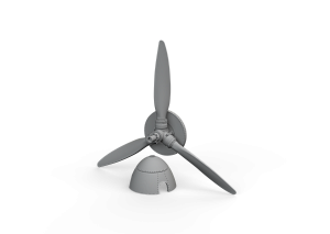 Дополнения из смолы 1/72 Воздушный винт Messerschmitt Bf-109F (поздний) (для модели Eduard) 