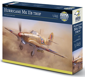 Сборная модель 1/48 Hawker Hurricane Mk.IIb trop (Arma Hobby)