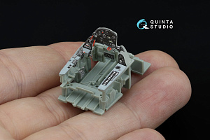 3D Декаль интерьера кабины F3F-2 (Academy/Accurate Miniatures)