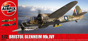 Сборная модель 1/72 Bristol Blenheim Mk.IVF (Airfix) (повреждённая упаковка)