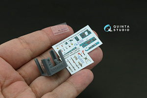 3D Декаль интерьера кабины МиГ-21МФ (Московского завода) (Eduard) (с 3D-печатными деталями)