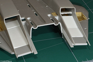 Дополнения из смолы 1/48 Рампы воздухозаборников и окна перепуска для F-14 (A.M.U.R.Reaver)